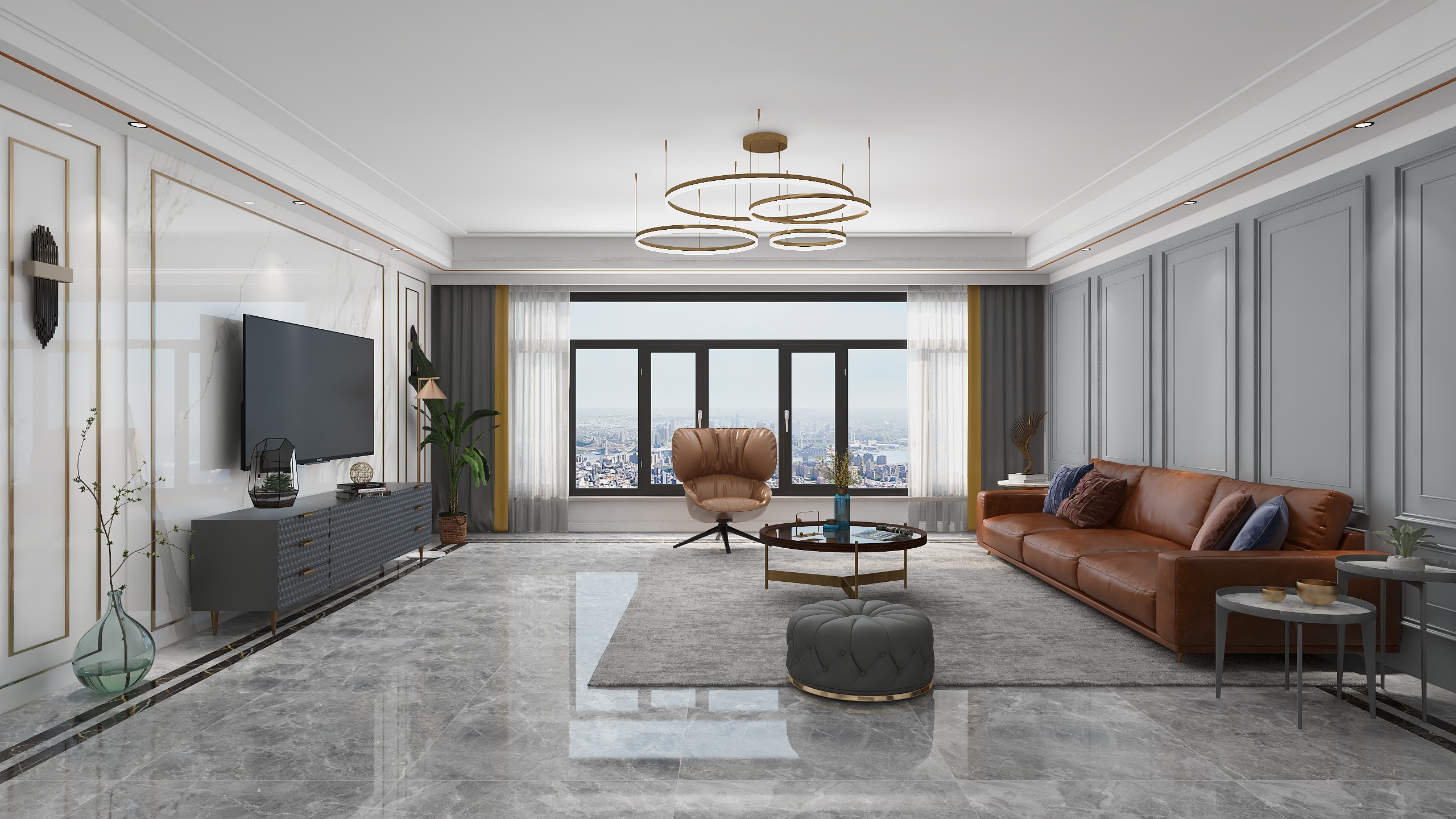 a小伙子风-青特赫府-装修设计方案