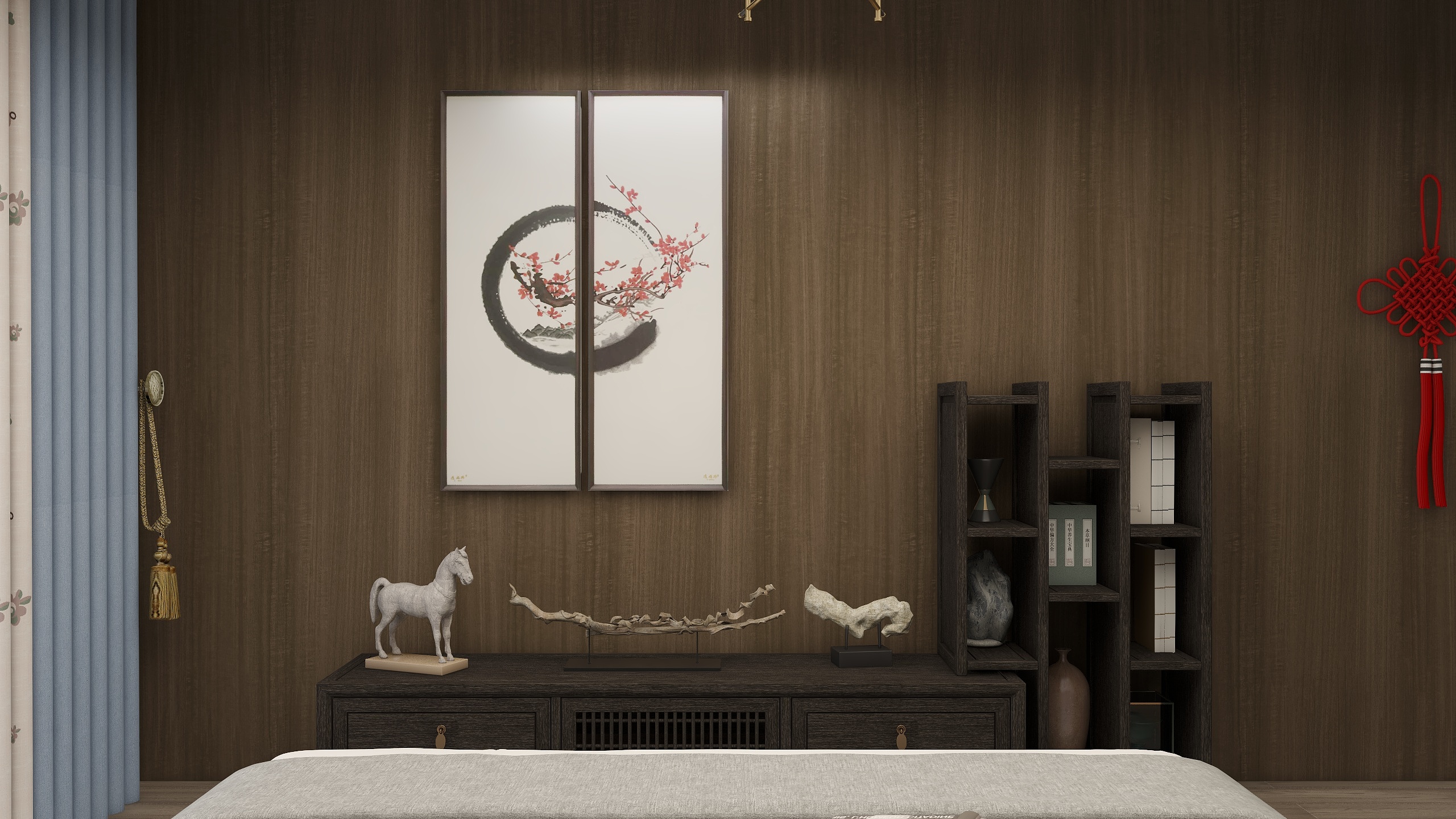 楚钧-2层别墅户型装修效果图