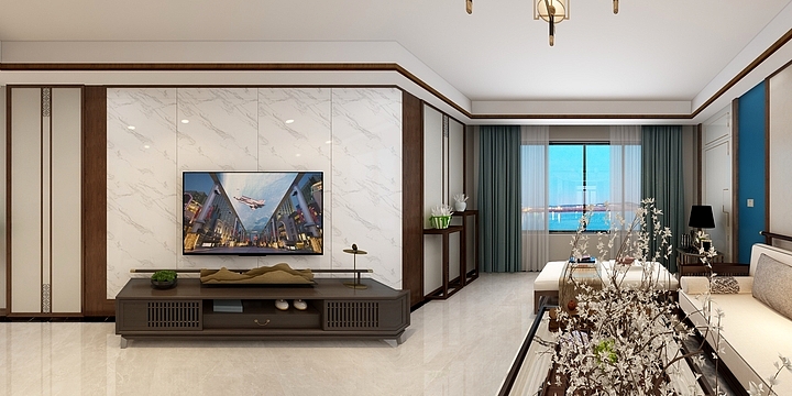 华泰龙大号-大湖天花CAD-装修设计方案