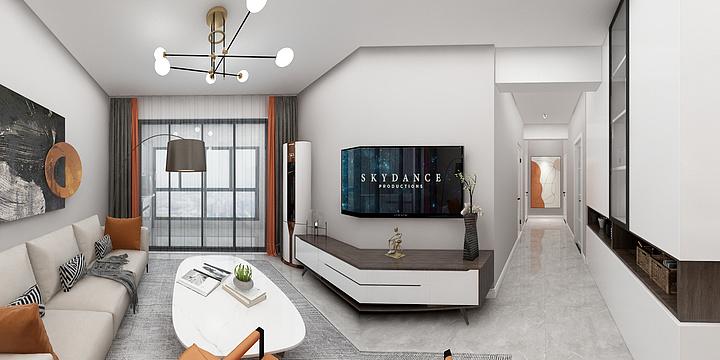 设计师陈炳-书香里18#1303-装修设计方案