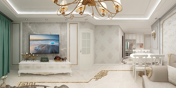 qqXWbE-西店两居E户型-装修设计方案