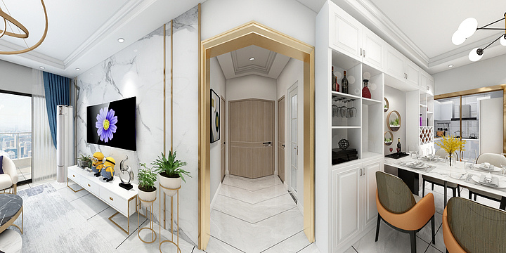 小龙龙a-英之皇时代廊桥-装修设计方案