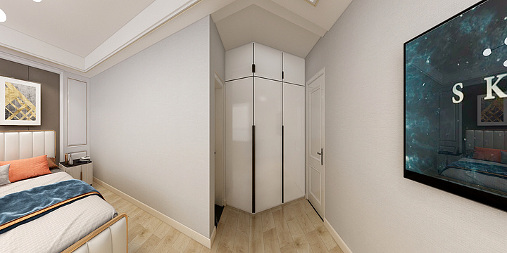 銮龙室内设计-效果图表现-碧桂园21#801-装修设计方案