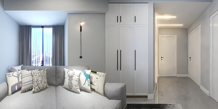 Qw1ko.-万茂效果图-装修设计方案