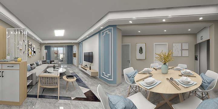 I设计I--华晨8栋1002-装修设计方案