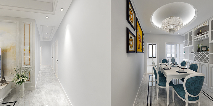 深街酒師-阳光永宁府小高层99平方-装修设计方案