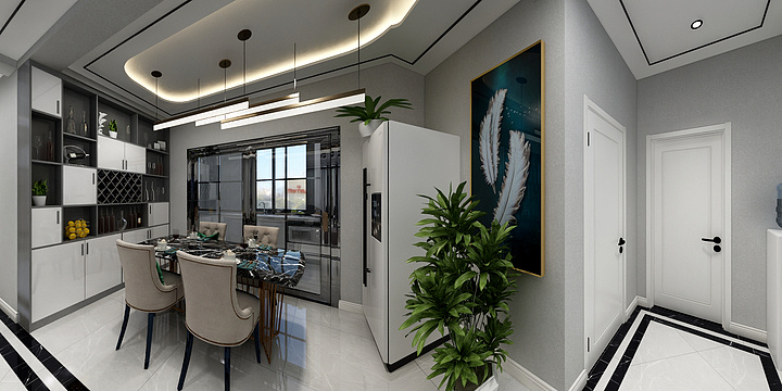 大人物乔巴-宝鸡凌云现代城11号楼2单元28楼东户-装修设计方案