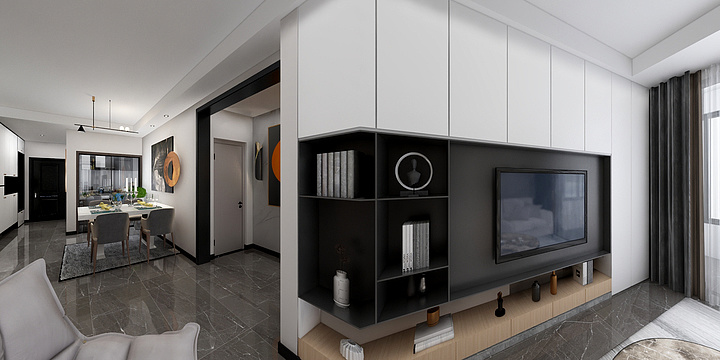 李伟魏Lww-合能铂悦府-装修设计方案