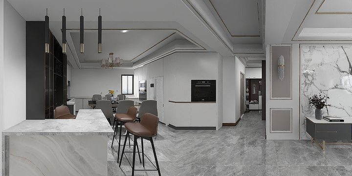 空间设计师王杰-鲁能.优山美地-装修设计方案