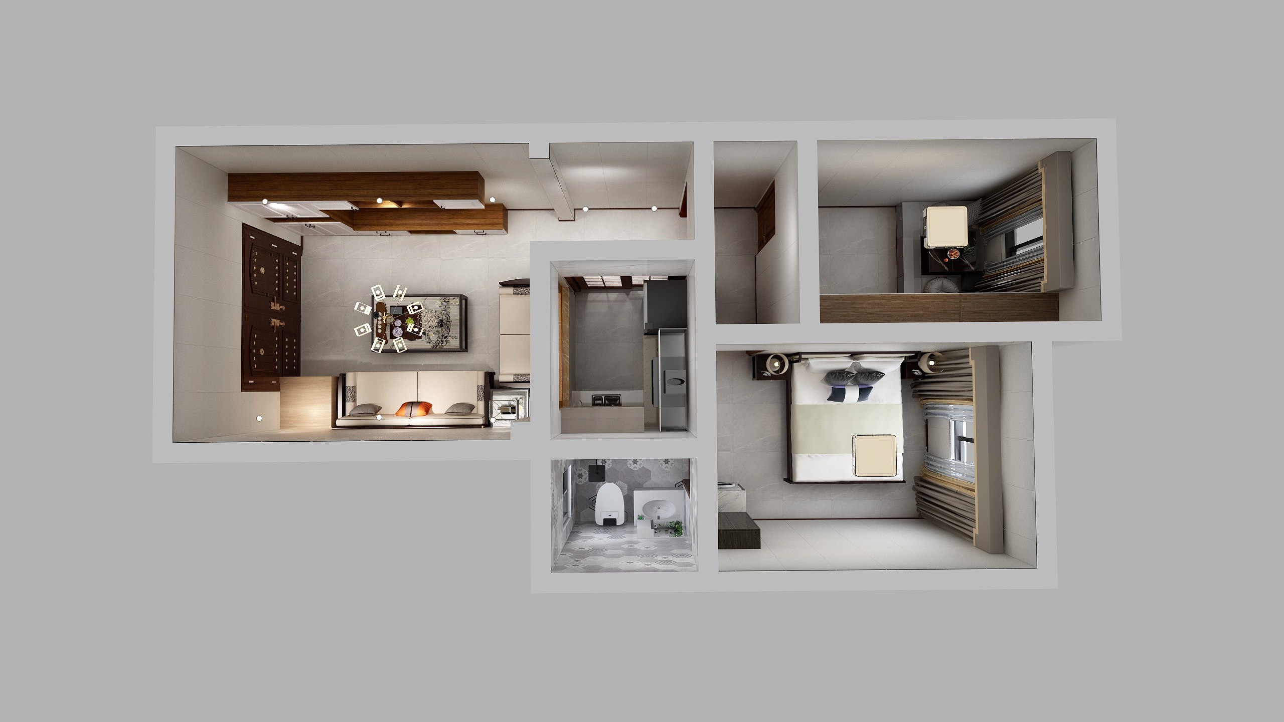 银鸽装饰15154644717-未命名户型图-装修设计方案