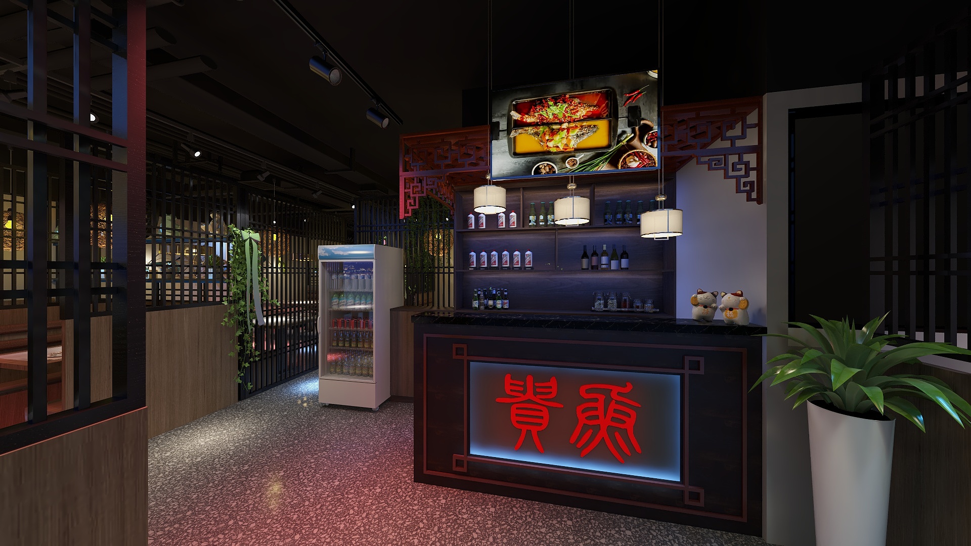 全全全权是设计-坪山贵鱼装修效果图