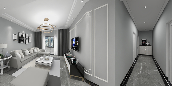 怡宝泉水-金苑阳光里120-装修设计方案