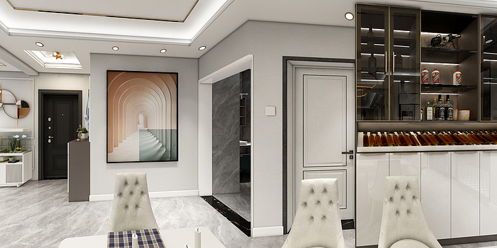 Tony_张-龙城御园三期6#3单元 1001-装修设计方案