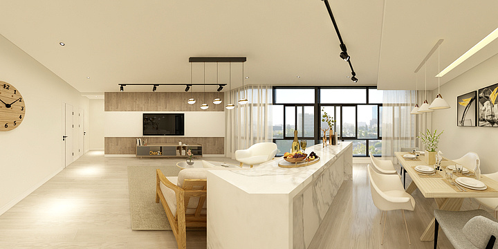 秘境空间设计-汇熙花园-装修设计方案