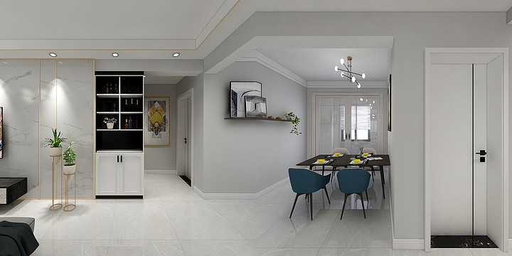 室合装饰-东方花城21-2-1103-装修设计方案