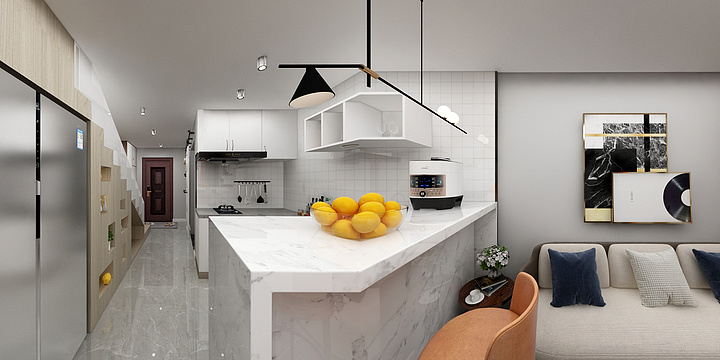 设计师陈炳-中耕财富广场620-装修设计方案