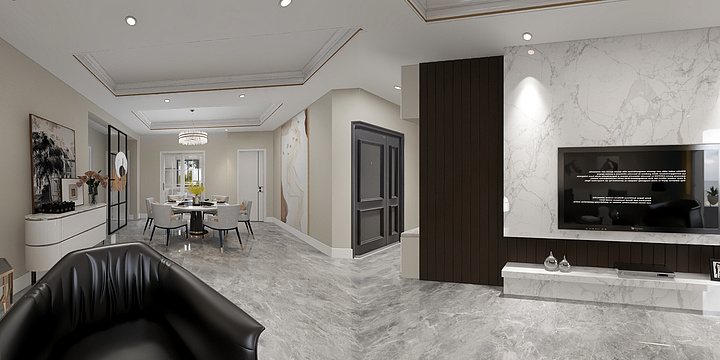 尹垚-轻奢演绎-装修设计方案