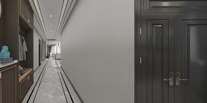 川合设计亢健-龙湖庄园75#01户-3号方案-装修设计方案