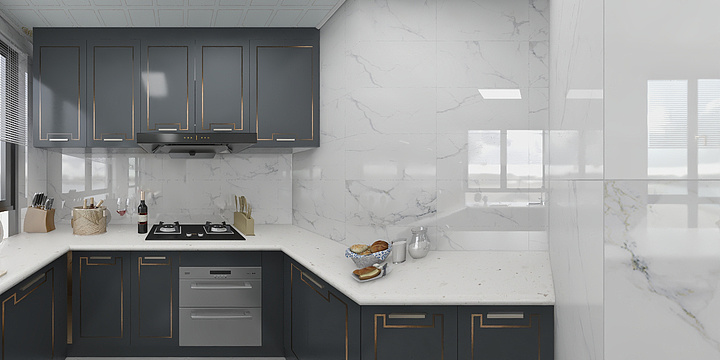 怡家家居-中建大观6-1402施工图 - -装修设计方案