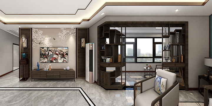 众智装饰-四室新中-副本-装修设计方案