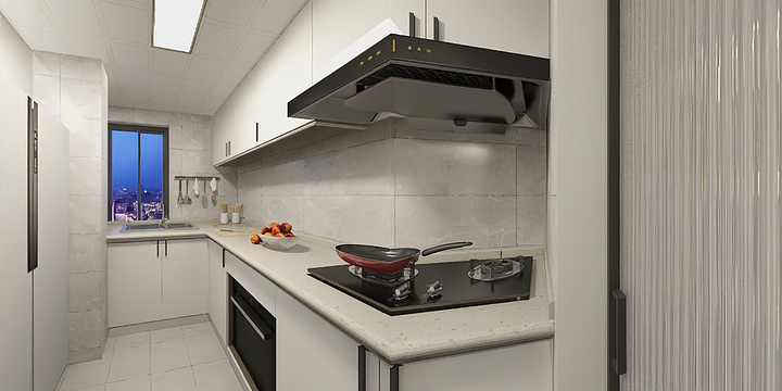 撒悠啦啦-嘉裕第六洲106户型效果图-装修设计方案