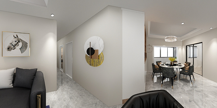 六维空间全屋定制-奥园精装房9栋1403陈总-装修设计方案