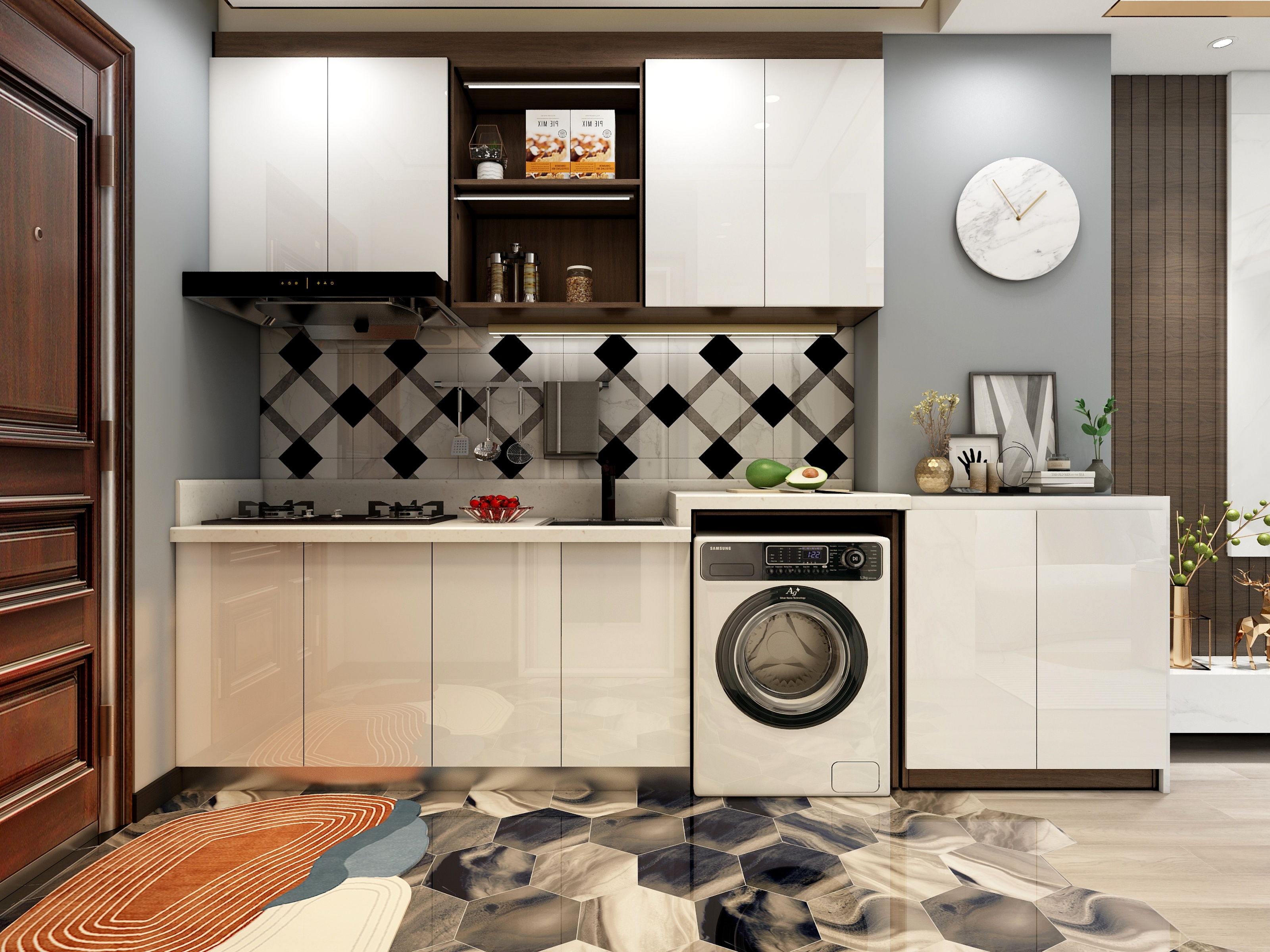 o丹v丹o-万达公寓办公室-装修设计方案