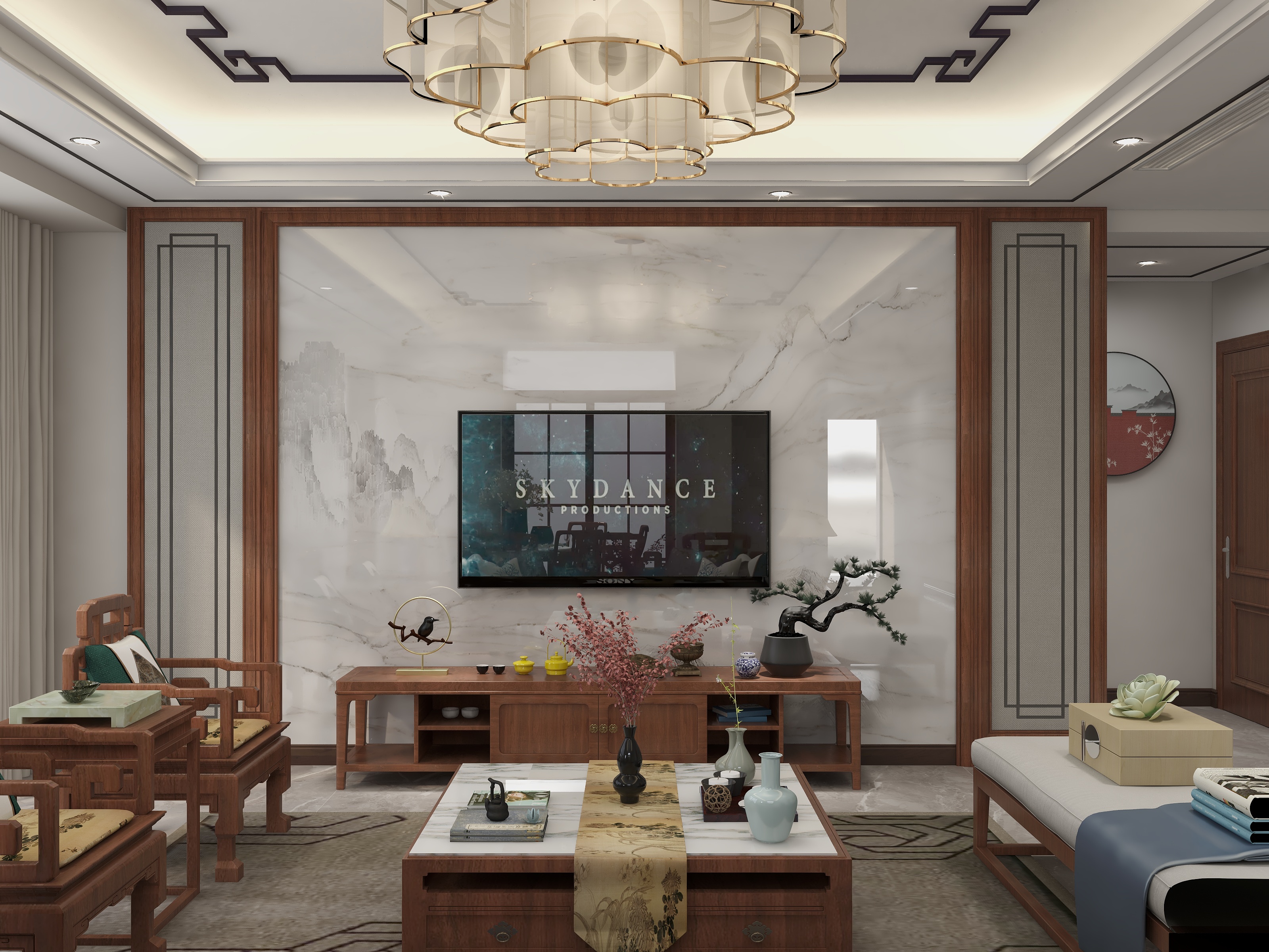 室内设计师葛维-山水汇景1#2004漫游视频-装修设计方案