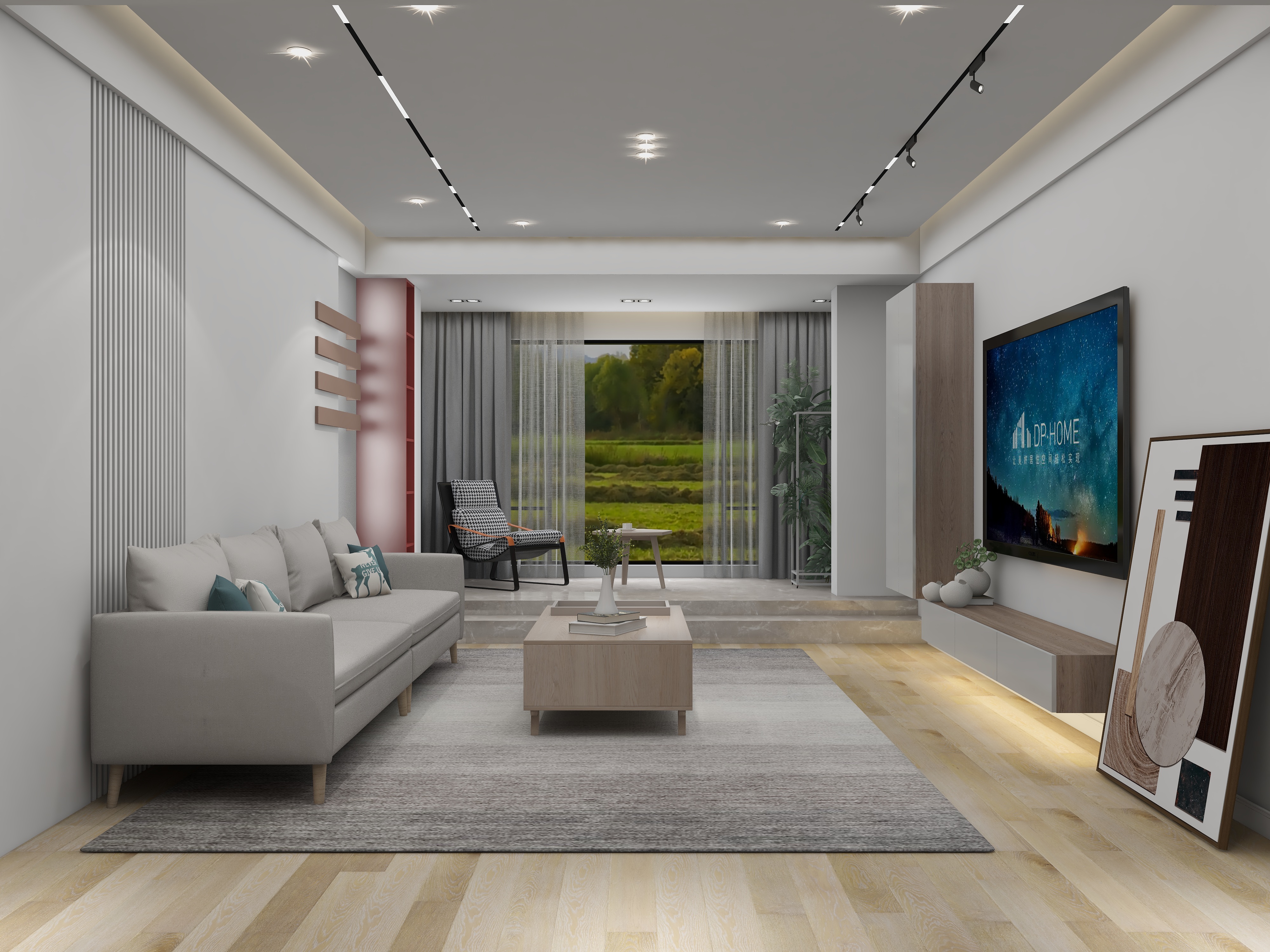 邓州双虎整装设计-新北欧-装修设计方案