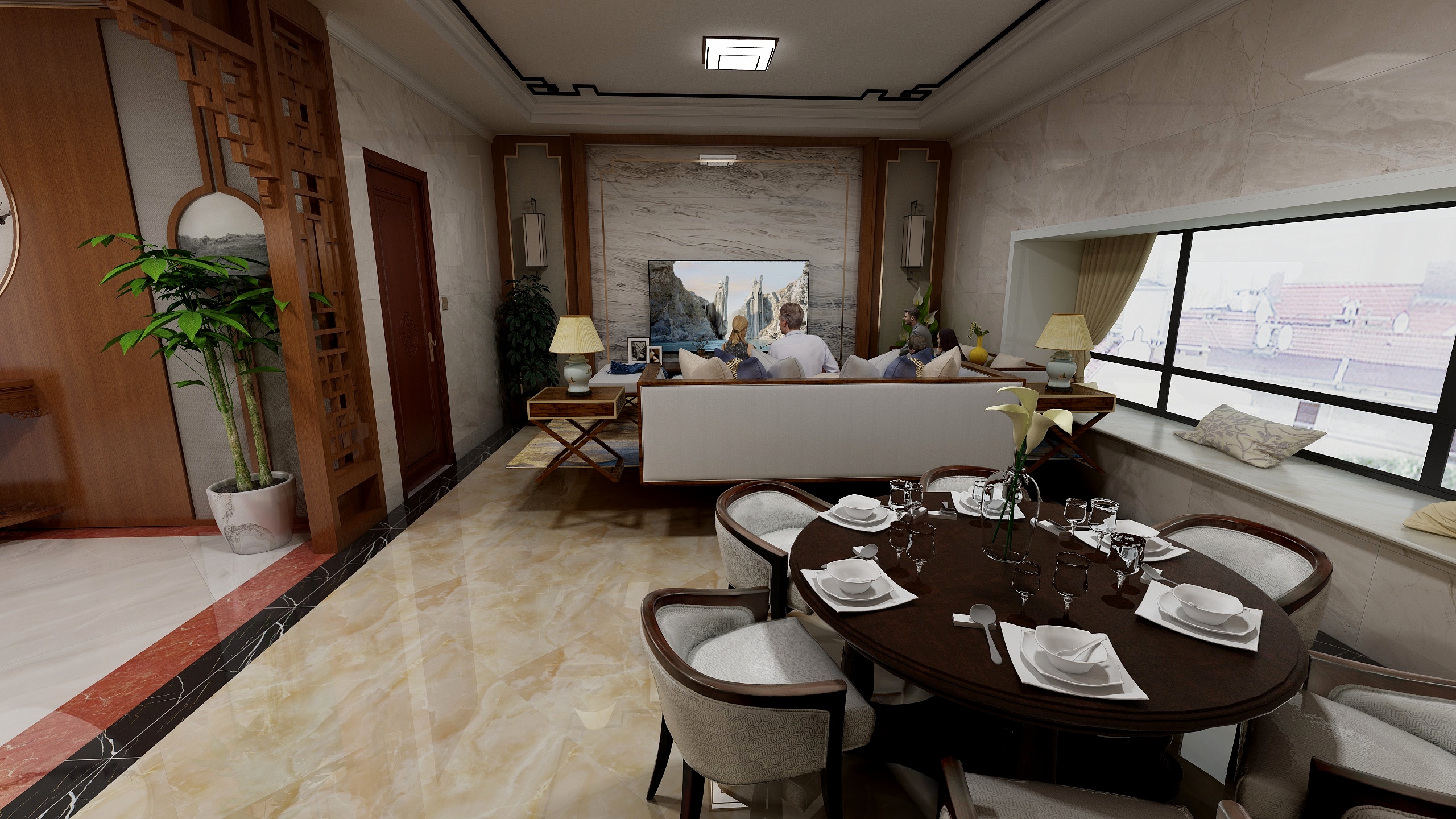 侯椞设计-中式软装作业-装修设计方案