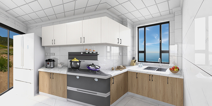 百得橱柜设计师郭阳莲-未命名户型图-装修设计方案