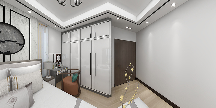 梧桐枝柳-新中式-装修设计方案