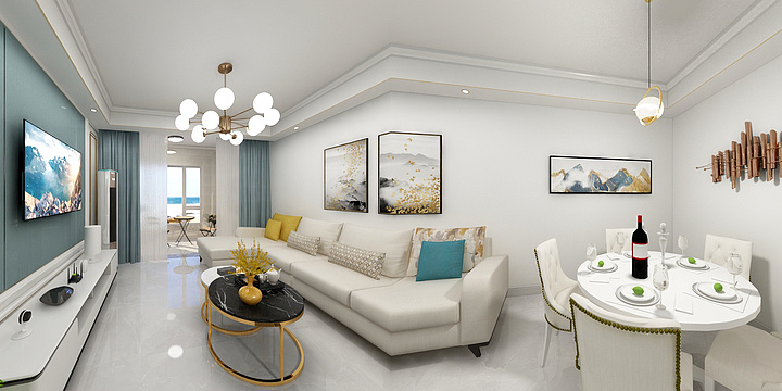 宛18555157913-东方都市108平-03-装修设计方案