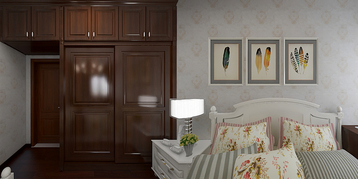 德信伟邦实木全屋定制-大通豪庭4-6-2柜子-装修设计方案