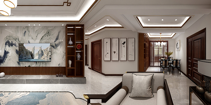 始创设计-盛世豪庭9#楼103室-修改2-装修设计方案