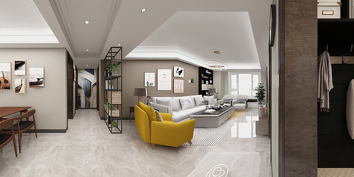 开心每1天-丽苑51#现代-装修设计方案