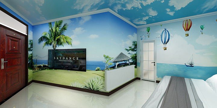 山西卓艺空间装饰-脸谱桥东-装修设计方案