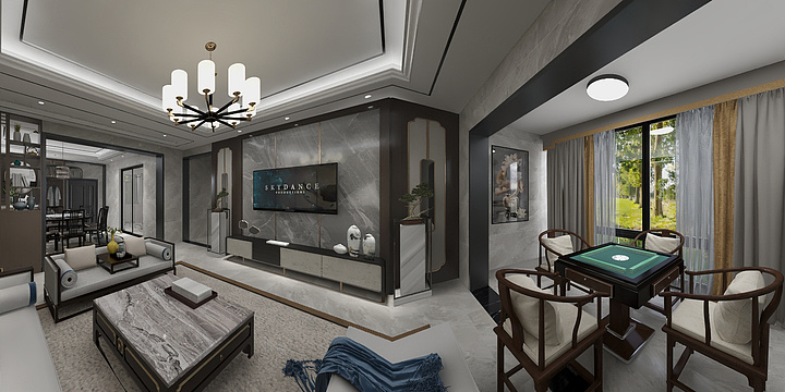 设计师YMmmm-南部新城1单元5-4-装修设计方案