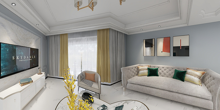 婧婧ing-红星时代2期-装修设计方案