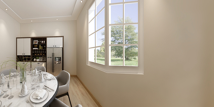 卫斯理-八桥别墅楼-装修设计方案