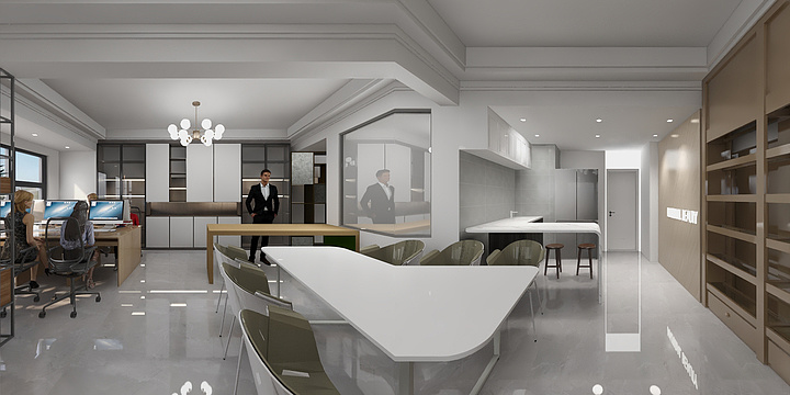 新乡宸宇装饰-办公室 副本 - 副本-装修设计方案