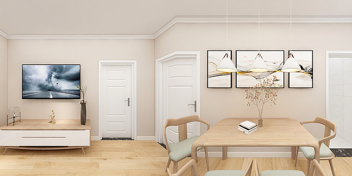 俊俊-安居锦竹苑-装修设计方案