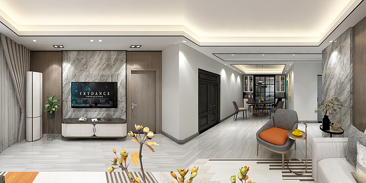 王杰琦-万达C区-装修设计方案