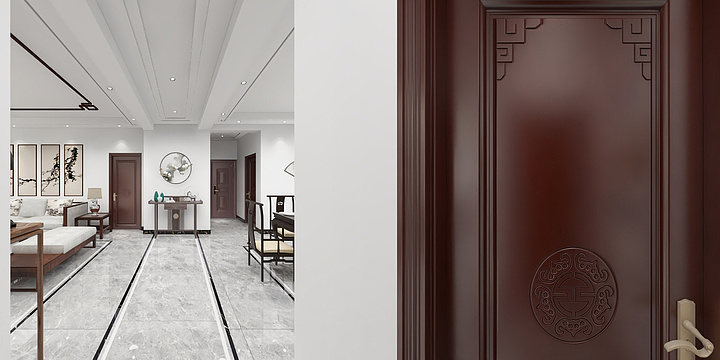 闫艺豪-保定翰林学府-装修设计方案