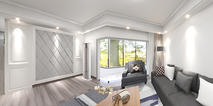 青城三水-红星3#2701-装修设计方案