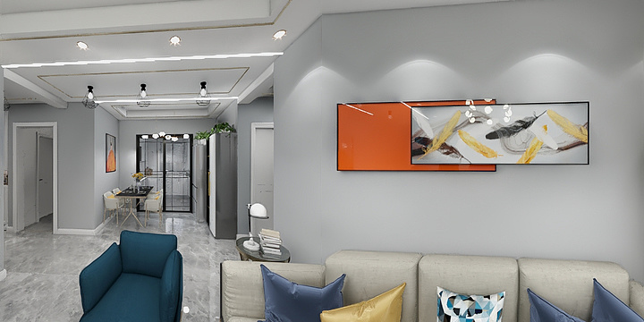 设计微笑先生-正荣府2-1-404最新方案-装修设计方案