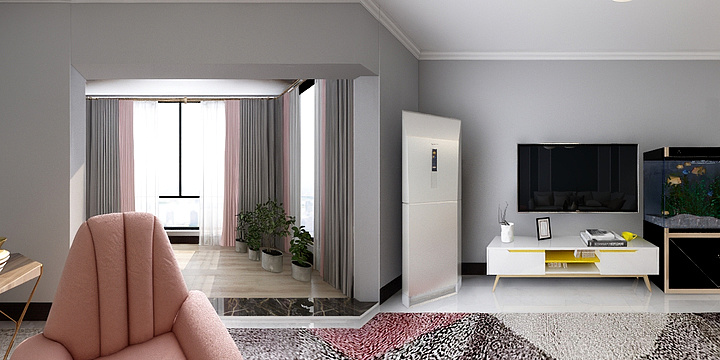 倾心达人-桂海世贸3-2705-装修设计方案