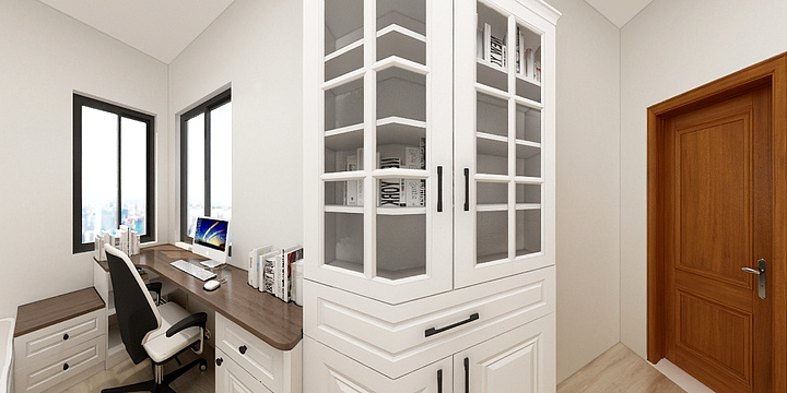 白依河原创定制-滨河城上城东哥xioaguotu-装修设计方案