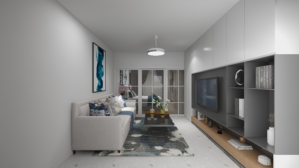 亿铺建筑工程有限公司-凤城三村125号206室-装修设计方案