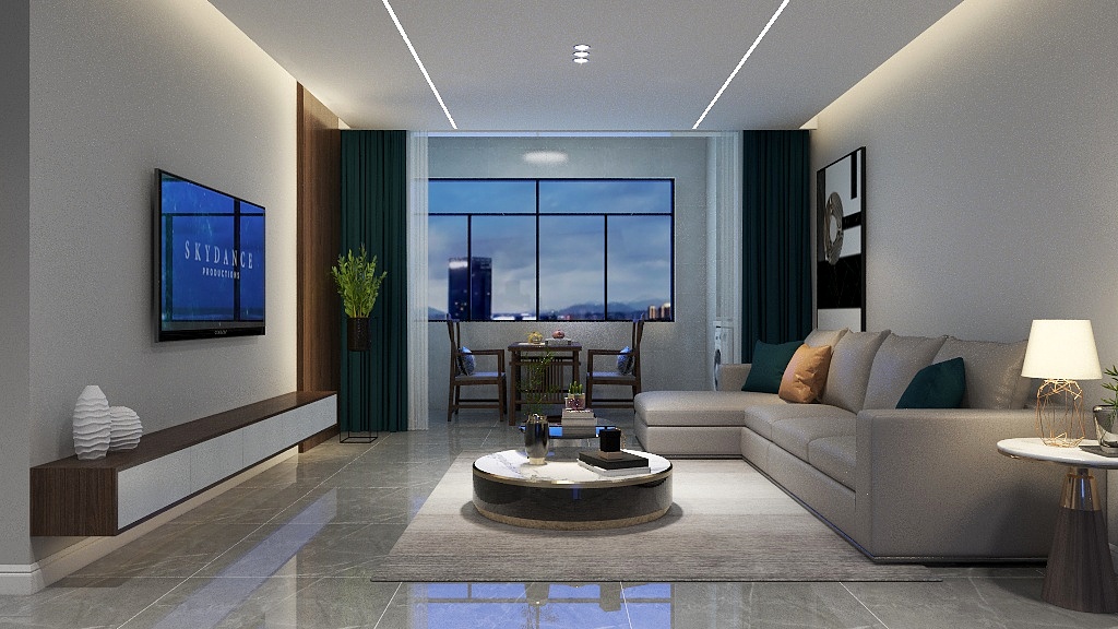 欧世达设计工作室-简约风格-装修设计方案